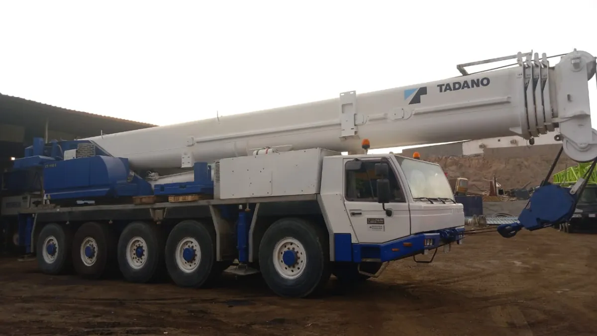 كرين 110 طن — تادانو · ATF 110G-5 · 2008 · أبيض-أزرق — صورة 2 من 6