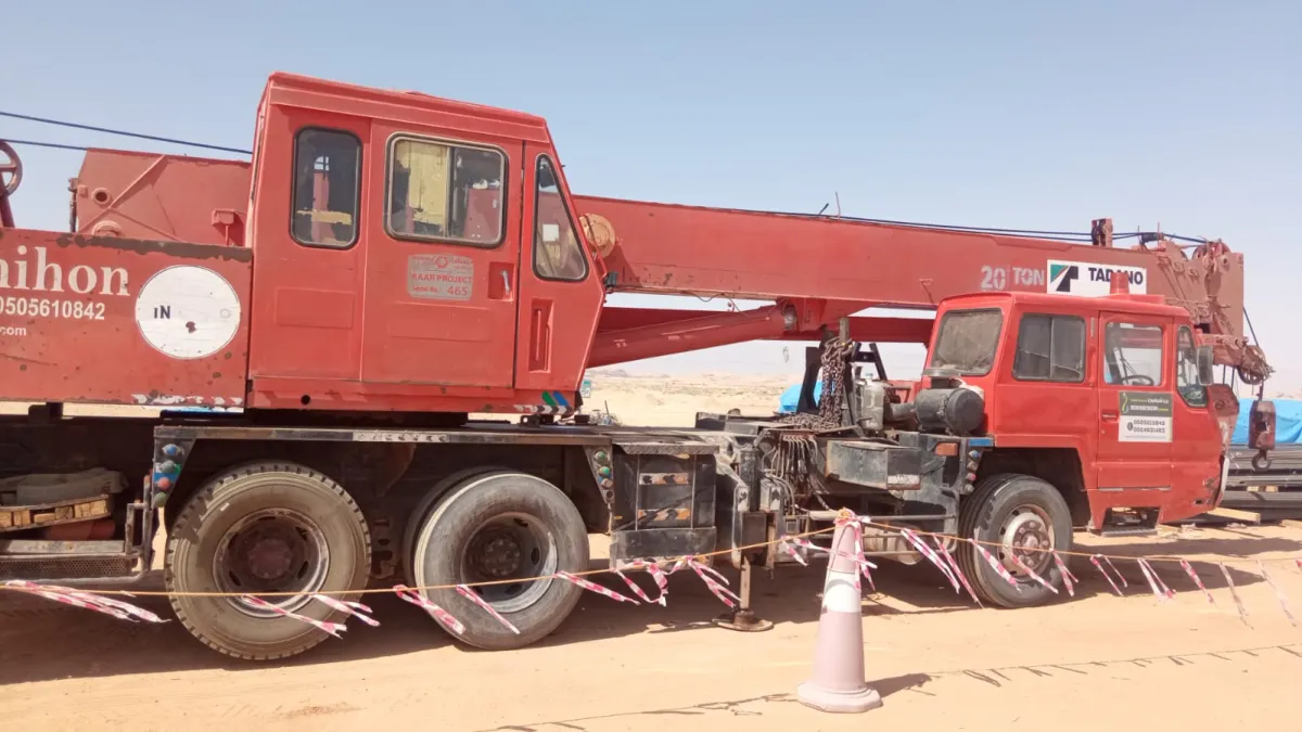 كرين 20 طن — تادانو · TL200M · 1989 · برتقالي — صورة 4 من 5