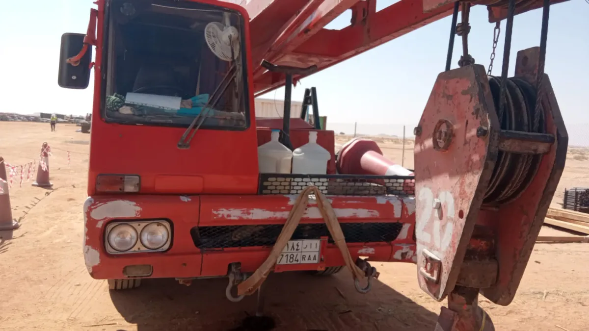 كرين 20 طن — تادانو · TL200M · 1989 · برتقالي — صورة 5 من 5