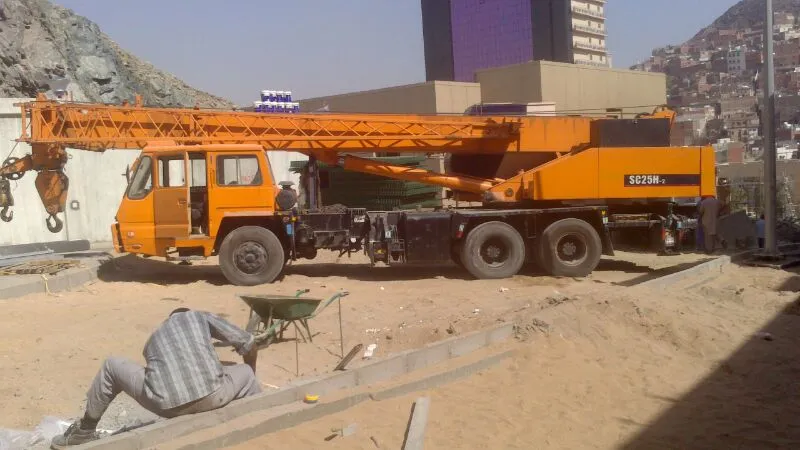 كرين 25 طن — سامسونج · SC25H · 1995 · برتقالي · MC-25-4 — صورة 2 من 6