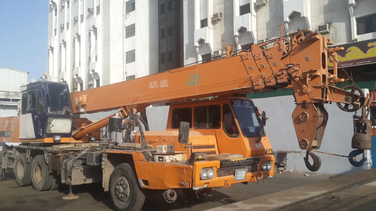 كرين 25 طن — سامسونج · SC25H · 1995 · برتقالي · MC-25-4 — صورة 4 من 6