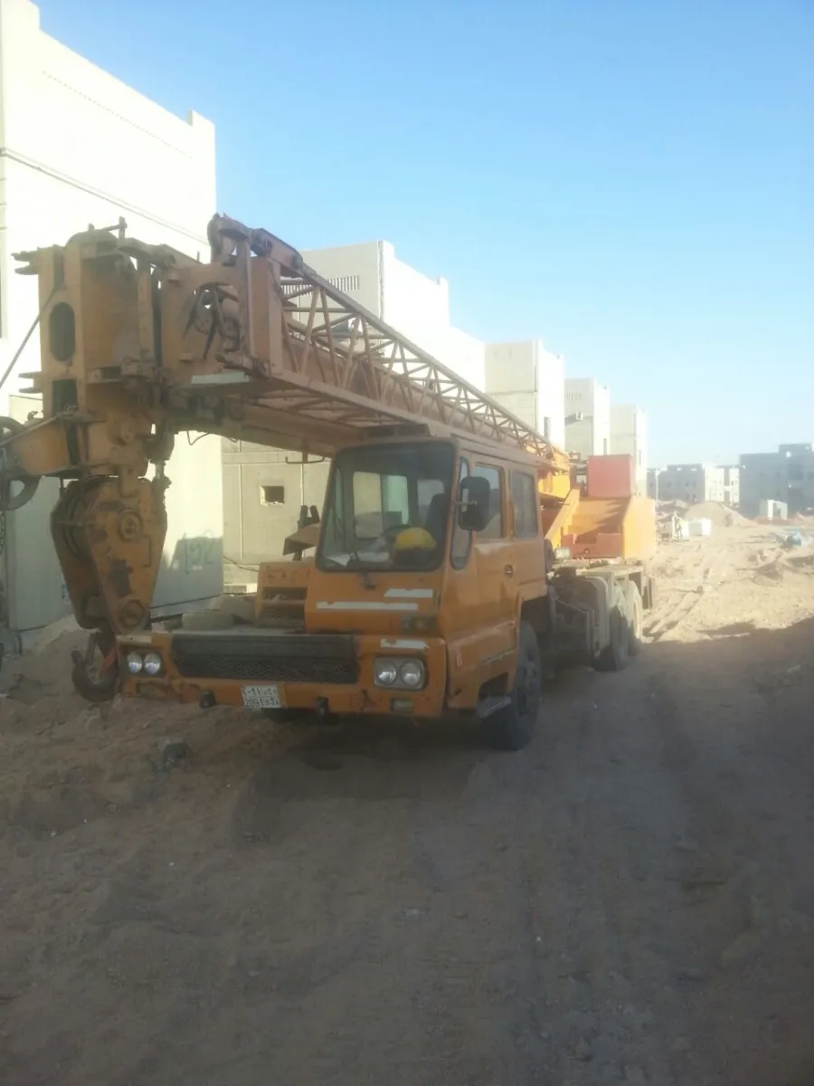 كرين 25 طن — سامسونج · SC25H · 1995 · برتقالي