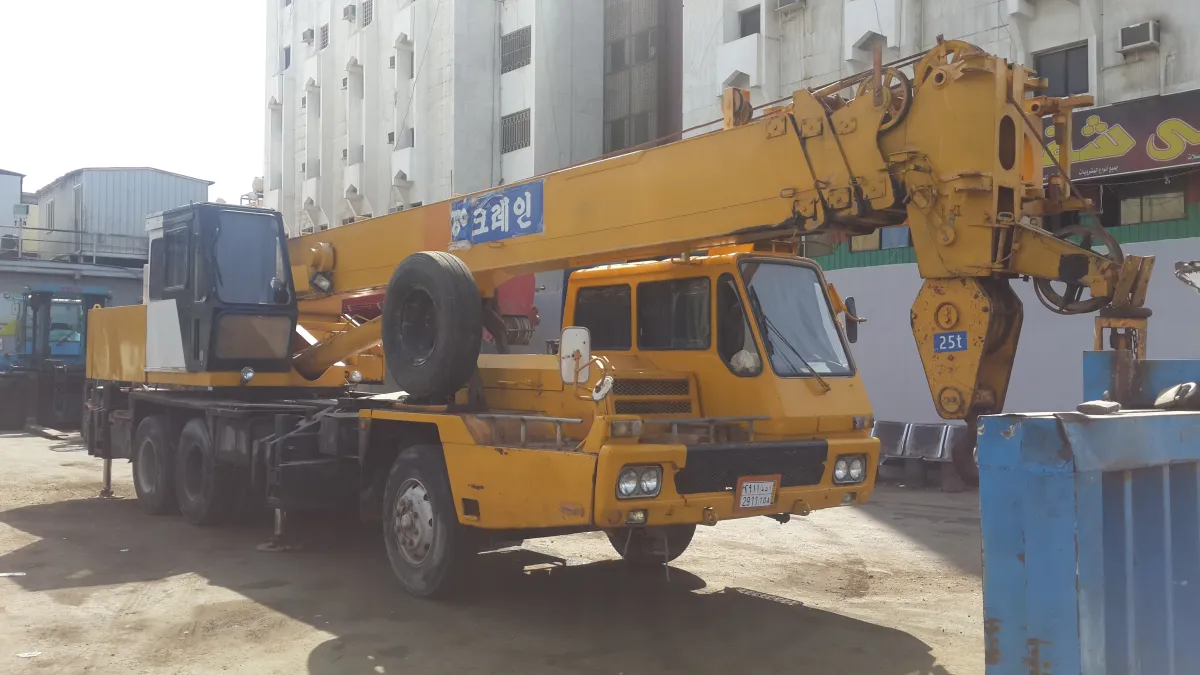 كرين 25 طن — سامسونج · SC25H · 1996 · اصفر — صورة 4 من 6