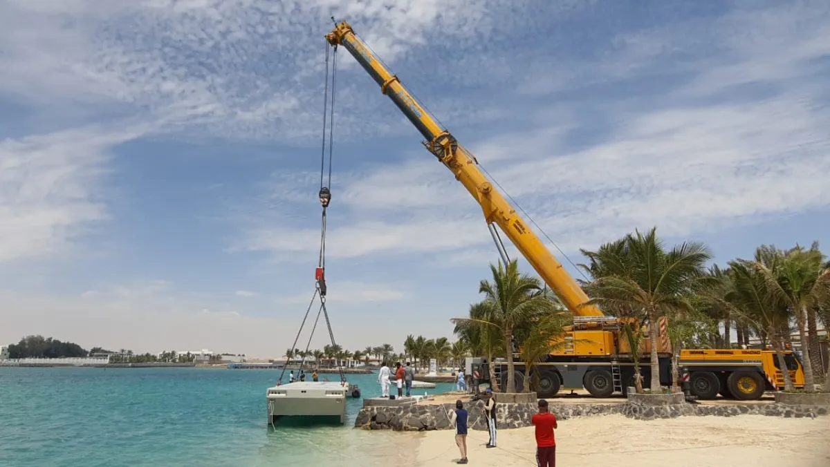 كرين 250 طن — ليهر · LTM1250-6.1 · 2010 · اصفر — صورة 6 من 6