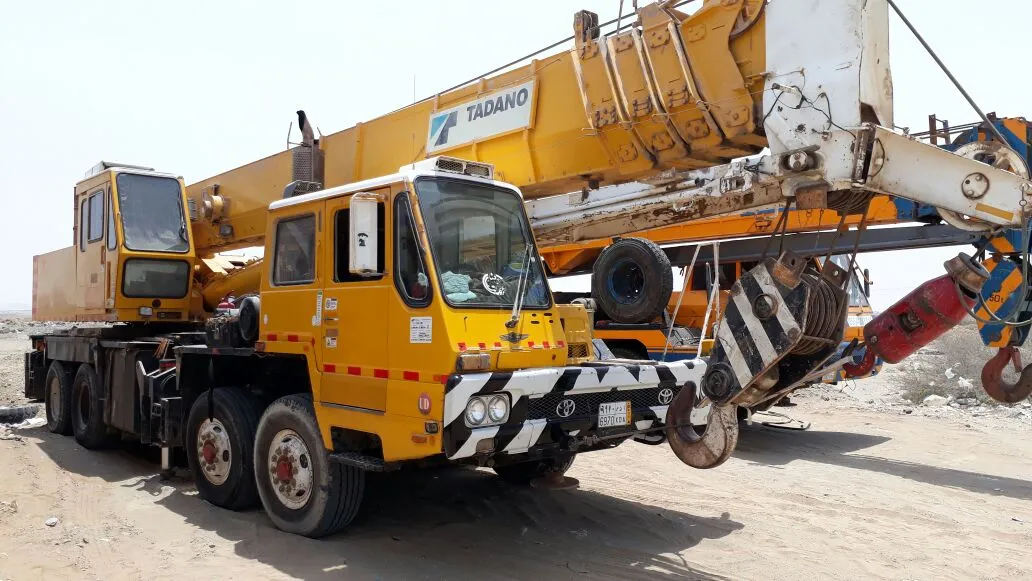 كرين 50 طن — تادانو · TG500E · 1997 · اصفر · MC-50-12 — صورة 2 من 6
