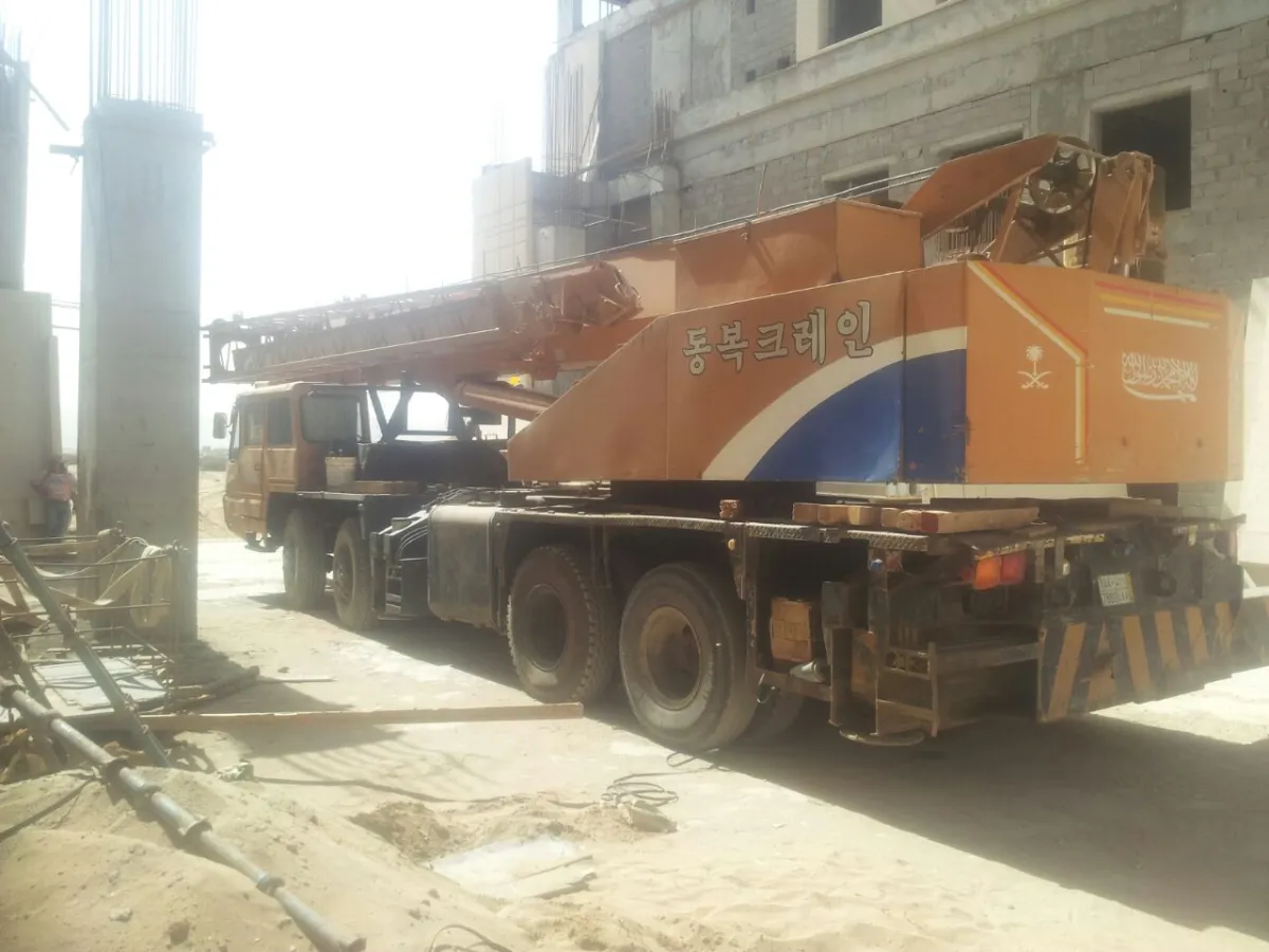 كرين 50 طن — سامسونج · SC50H · 1995 · اصفر