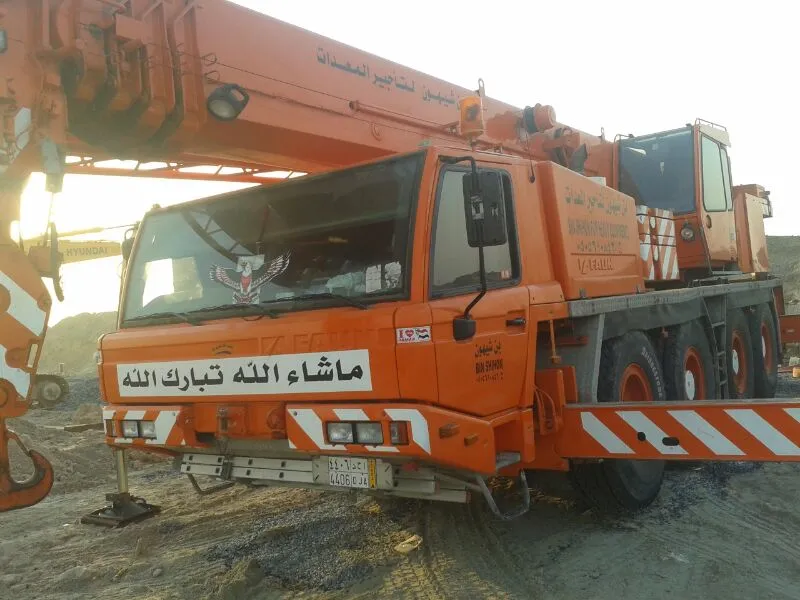 كرين 60 طن — تادانو · FAUN ATF 60-4 · 2004 · اصفر — صورة 4 من 6