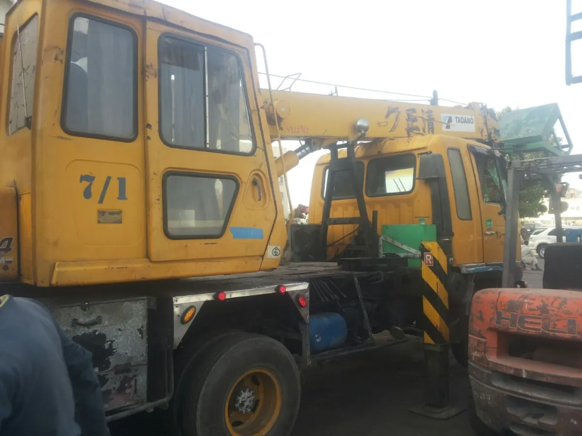 كرين 7 طن — هينو · TS-75M · 1991 · اصفر — صورة 5 من 6
