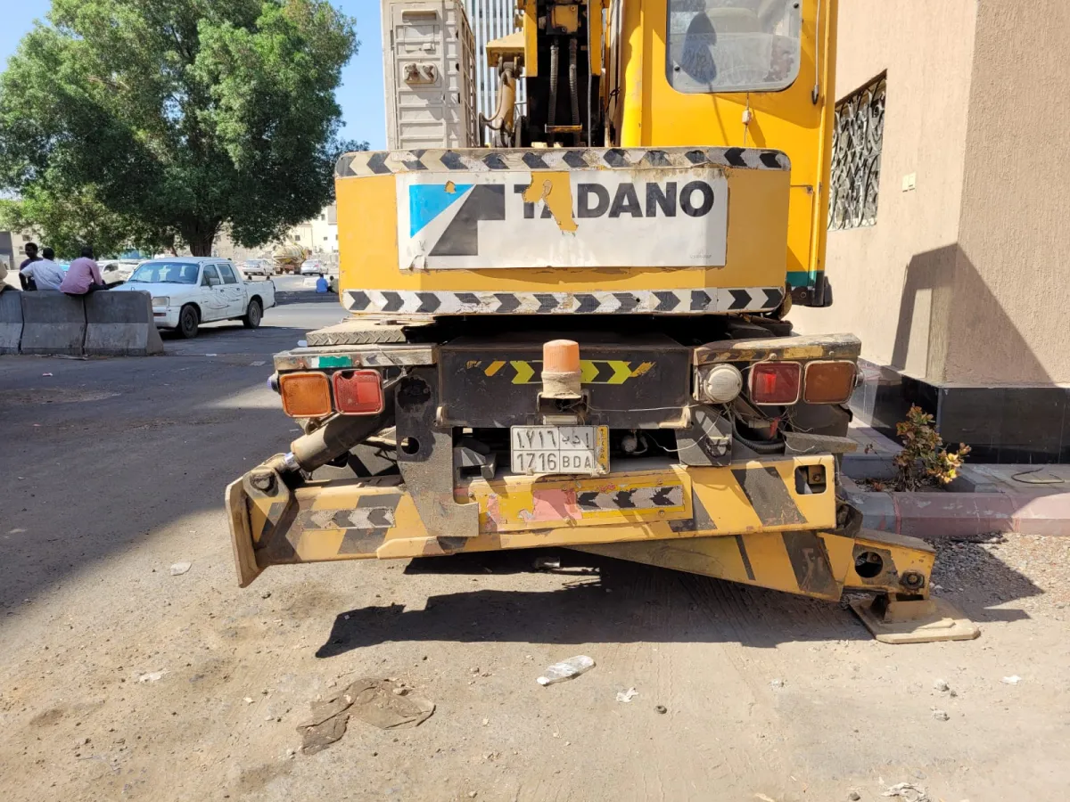كرين 7 طن — هينو · TS-75M-1 · 1990 · اصفر