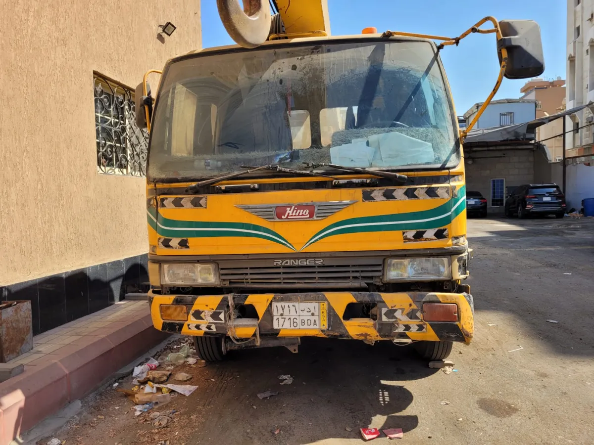 كرين 7 طن — هينو · TS-75M-1 · 1990 · اصفر — صورة 2 من 6