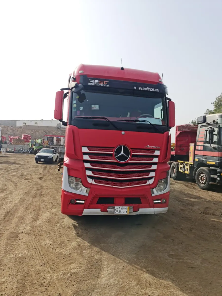 ترلة احمر — مرسيدس · ACTROS 4843 · 2016 · احمر